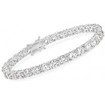 Ross-Simons 15.00-17.00 ct. t.w. CZ Tennis Bracelet in Sterling Silver For Women Ross-Simons 15.00-17.00 ct. t.w. CZ Tennis Bracelet in Sterling Silver For Women