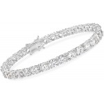 Ross-Simons 15.00-17.00 ct. t.w. CZ Tennis Bracelet in Sterling Silver For Women Ross-Simons 15.00-17.00 ct. t.w. CZ Tennis Bracelet in Sterling Silver For Women