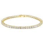 PAVOI 14K Gold Plated Cubic Zirconia Classic Tennis Bracelet | Gold Bracelets for Women | Size 6.5-7.5 Inch PAVOI 14K Gold Plated Cubic Zirconia Classic Tennis Bracelet | Gold Bracelets for Women | Size 6.5-7.5 Inch