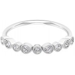 Half Eternity Band Ring, 1/4 CT Round Shaped 2 MM HI-SI Diamond Ring, Stackable Gold Jewelry, Fine Jewelery Collection, Proposal Ring for Her, 14K Gold Half Eternity Band Ring, 1/4 CT Round Shaped 2 MM HI-SI Diamond Ring, Stackable Gold Jewelry, Fine Jewelery Collection, Proposal Ring for Her, 14K Gold