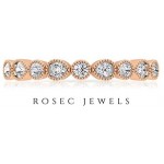 Half Eternity Band Ring, 1/4 CT Round Shaped 2 MM HI-SI Diamond Ring, Stackable Gold Jewelry, Fine Jewelery Collection, Proposal Ring for Her, 14K Gold Half Eternity Band Ring, 1/4 CT Round Shaped 2 MM HI-SI Diamond Ring, Stackable Gold Jewelry, Fine Jewelery Collection, Proposal Ring for Her, 14K Gold