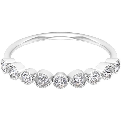 Half Eternity Band Ring, 1/4 CT Round Shaped 2 MM HI-SI Diamond Ring, Stackable Gold Jewelry, Fine Jewelery Collection, Proposal Ring for Her, 14K Gold Half Eternity Band Ring, 1/4 CT Round Shaped 2 MM HI-SI Diamond Ring, Stackable Gold Jewelry, Fine Jewelery Collection, Proposal Ring for Her, 14K Gold