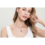 CHAULRI Classic AAA Quality Genuine Tahitian Black Pearl Dangle Drop Earrings 8-9mm &ndash; Birthday Anniversary Jewelry Gifts for Women